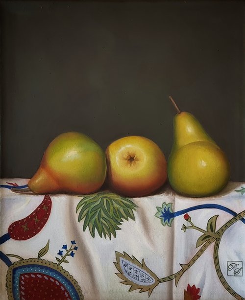Three Pears by Priyanka Singh