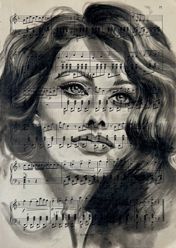 Sophia Loren Cinema Legend Portrait