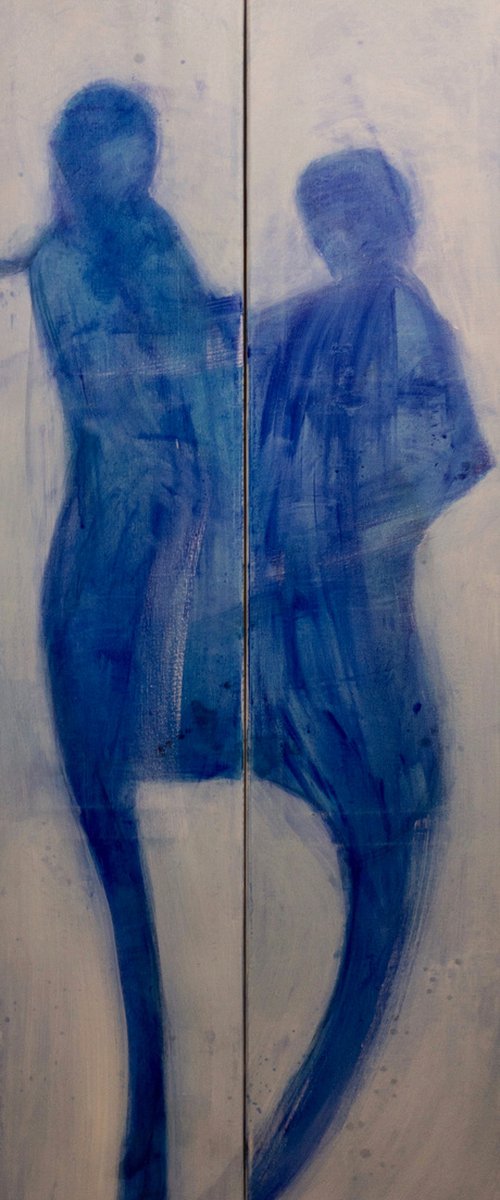 Post Scriptum 402. Diptych by Romuald Mulk Musiolik