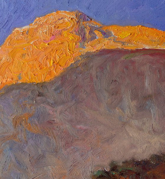 Last Sunrays. High Desert