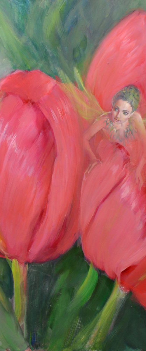 Queen of the tulip by HELINDA (Olga Müller)