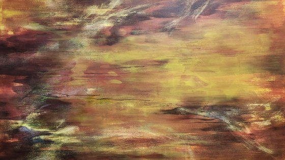 SUSPENSION - Contemporary Abstract Painting