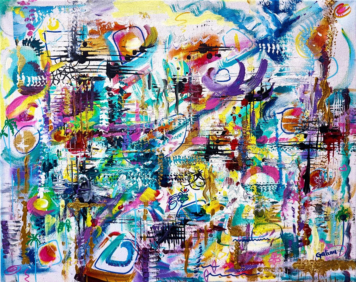 Staying In Love Vibration By Galina Victoria, 20 X 16, Artwork For Sale On Artfinder
