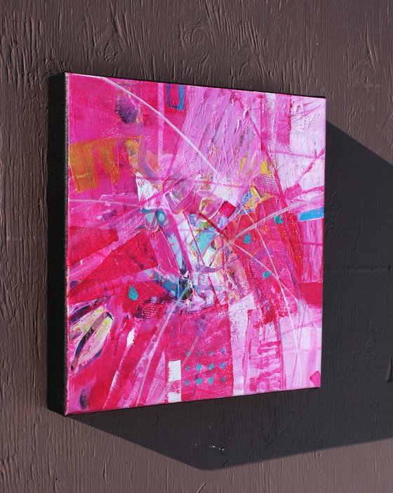 Small Abstract Paintings, Set of Two