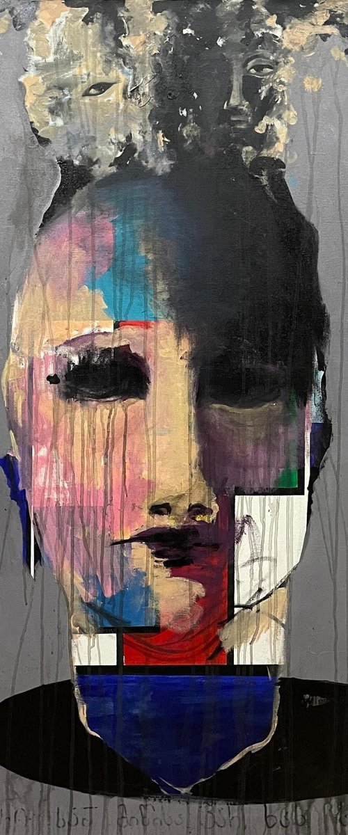 Dinner with Mondrian by Gela MIKAVA