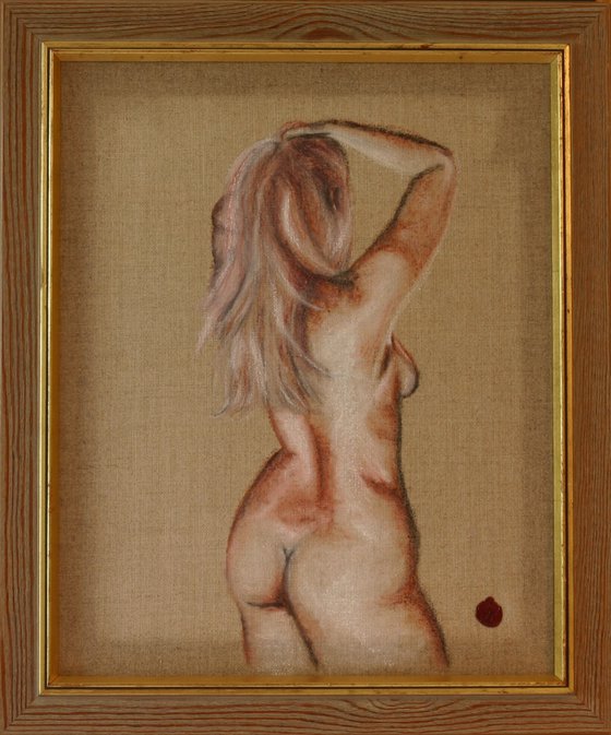 Figure Study in Earth Tones I