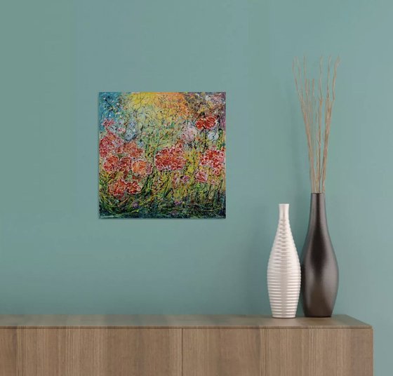 Spring Tapestry #3 Abstract by OLena Art
