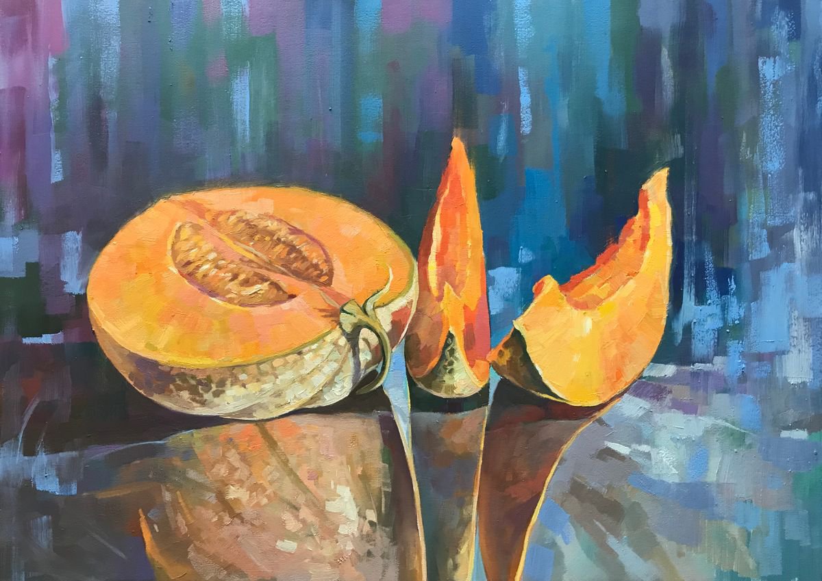 The melon by Andrii Roshkaniuk