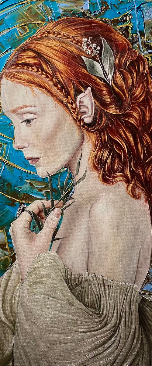Modern Ophelia by Elena Adele Dmitrenko