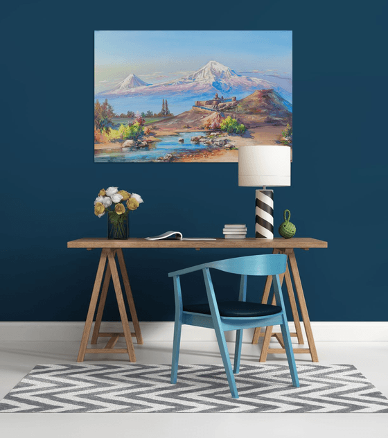 Spring Light at Khor Virap