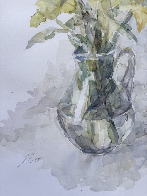 Lilies 42x59 cm