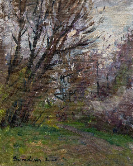 Spring Forest – Original Oil Painting