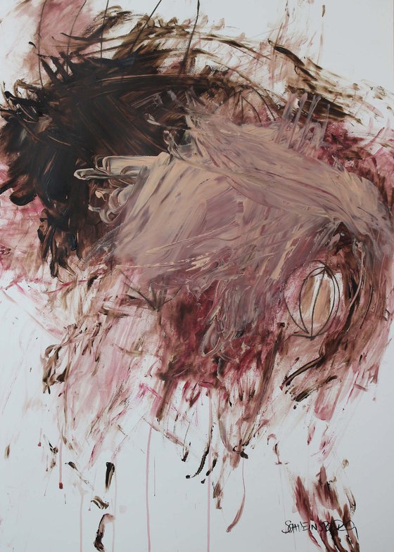 She Paints Outside the Lines No. 7