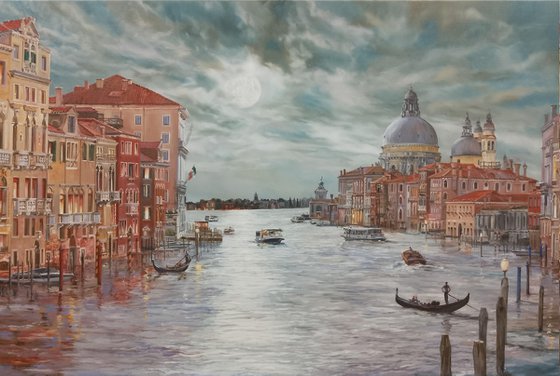 A FULL MOON OVER VENICE