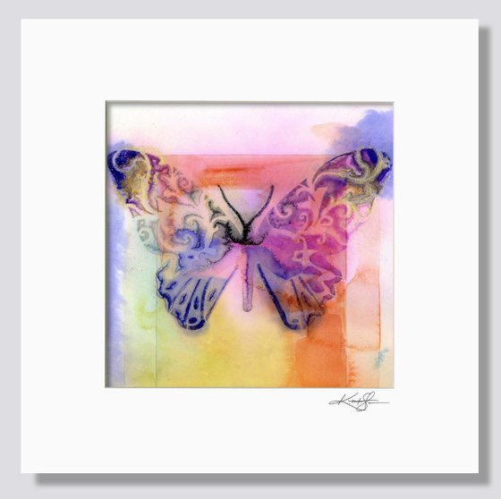 Alluring Butterfly 17 - Painting  by Kathy Morton Stanion