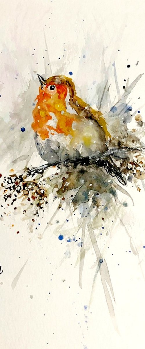 Let it snow, let it snow.. #28/free shipping in USA by Cristina Mihailescu