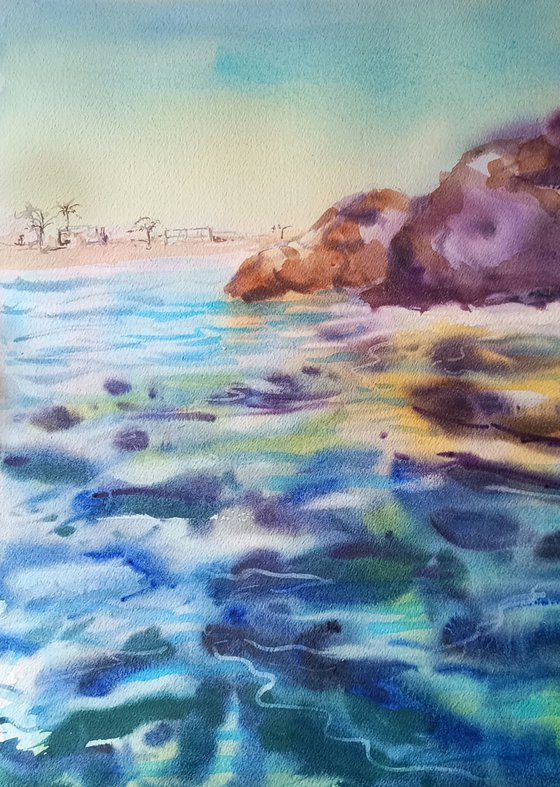 Rocky coast