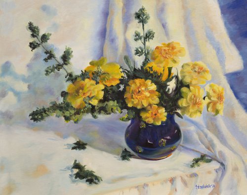 Marigolds by Maria Stockdale