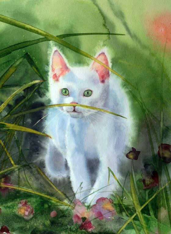The Hunter Among the Flowers