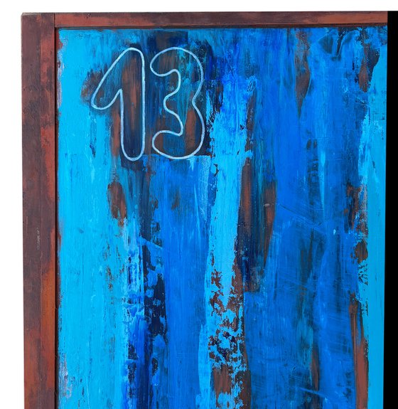 Rusty 13th door