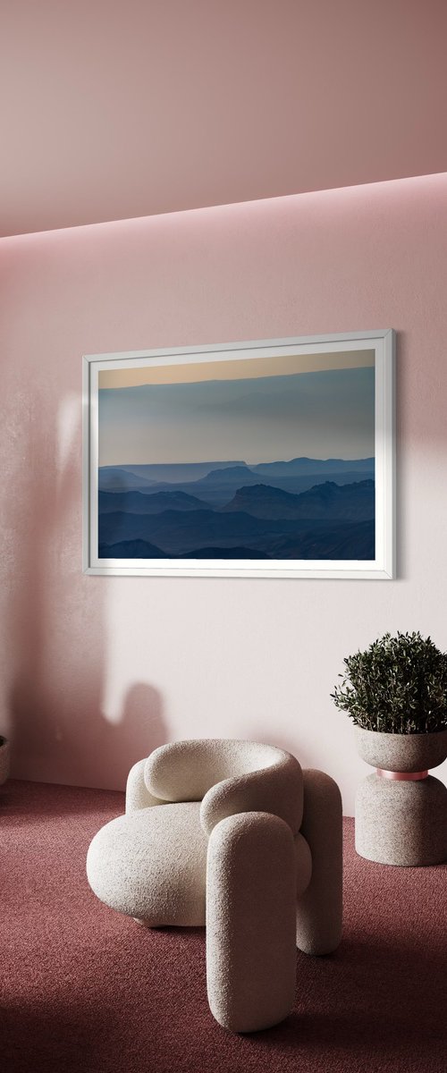 Sunrise over Ramon crater #5 by Tal Paz-Fridman