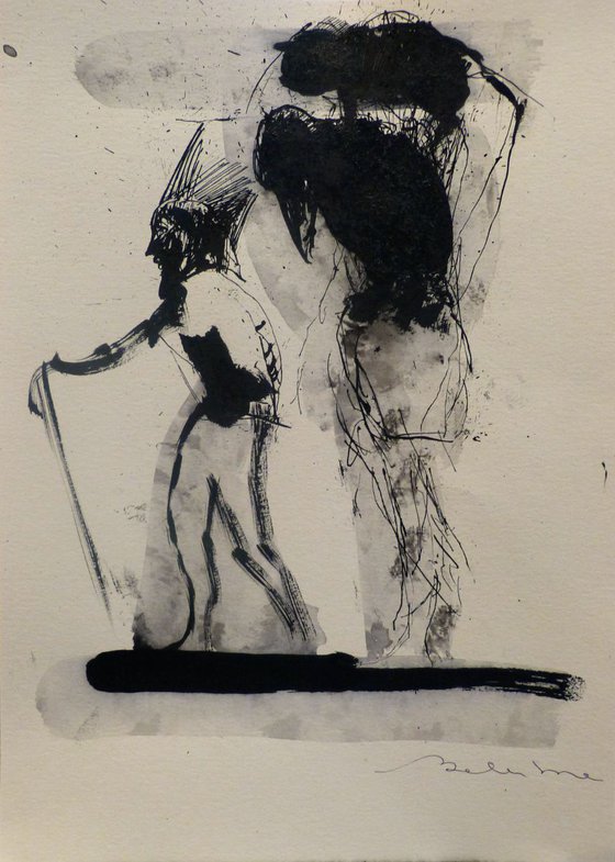 Following, 29x21 cm