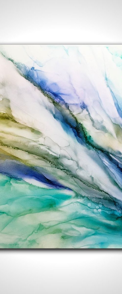 Blue Epiphany by Carol Wood