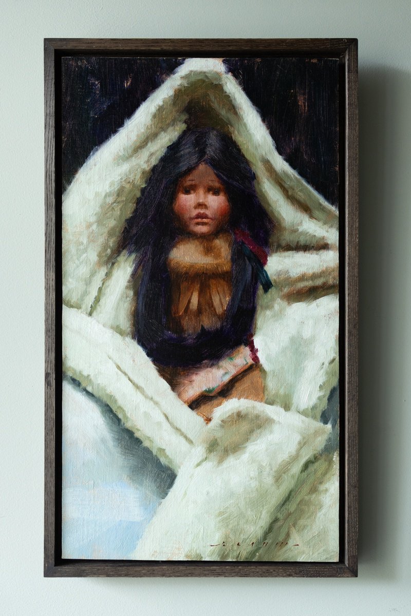 Under The Blanket By Rostyslav Malysh, 9 X 13, Artwork For Sale On Artfinder