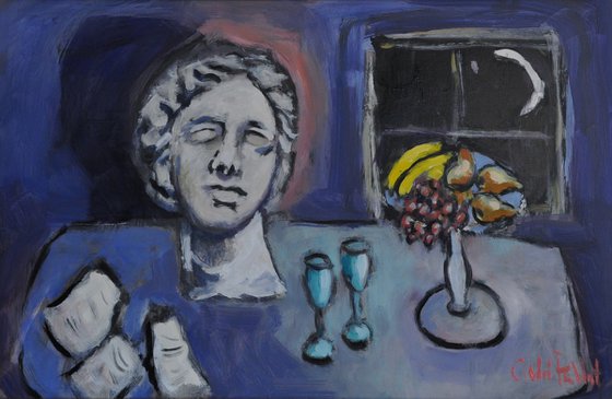Still Life with Greek Bust