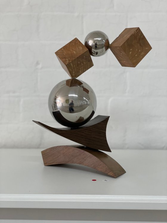 Balance mixed media sculpture 1.1