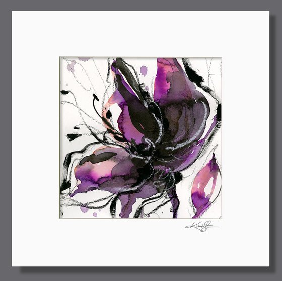 Organic Impressions Collection 16 - 3 Floral Paintings