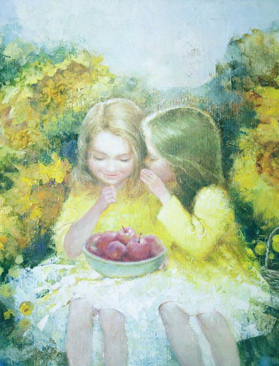 В ПОДСОЛНУХАХ.Анна Добродий