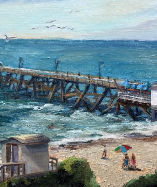 San Clemente Pier by Grace Diehl