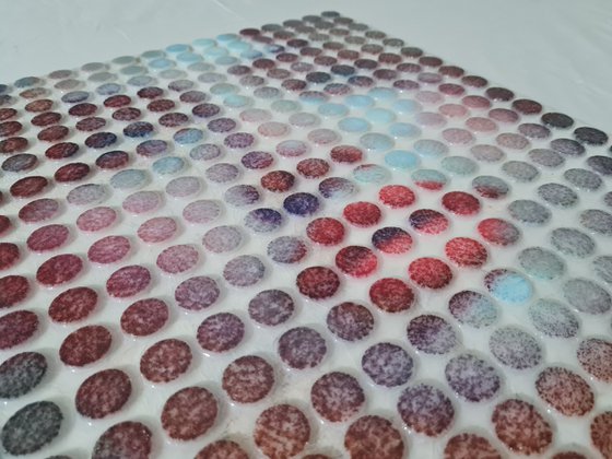 In your thoughts (n.717) - Dot Art series