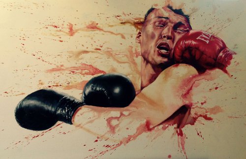 The fight by Jo Pickering