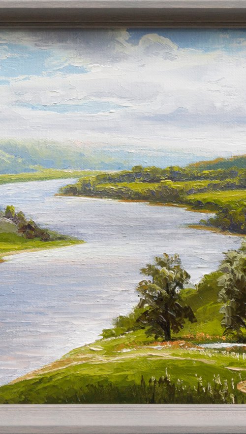 ABOVE THE RIVER by Oleksii Vylusk