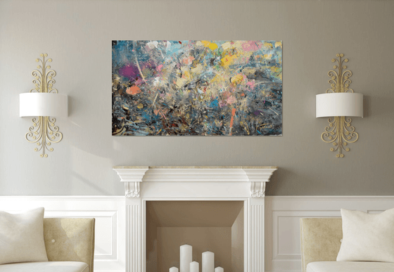 OFFER! Magic garden (II) -  61 x 34.2 in.