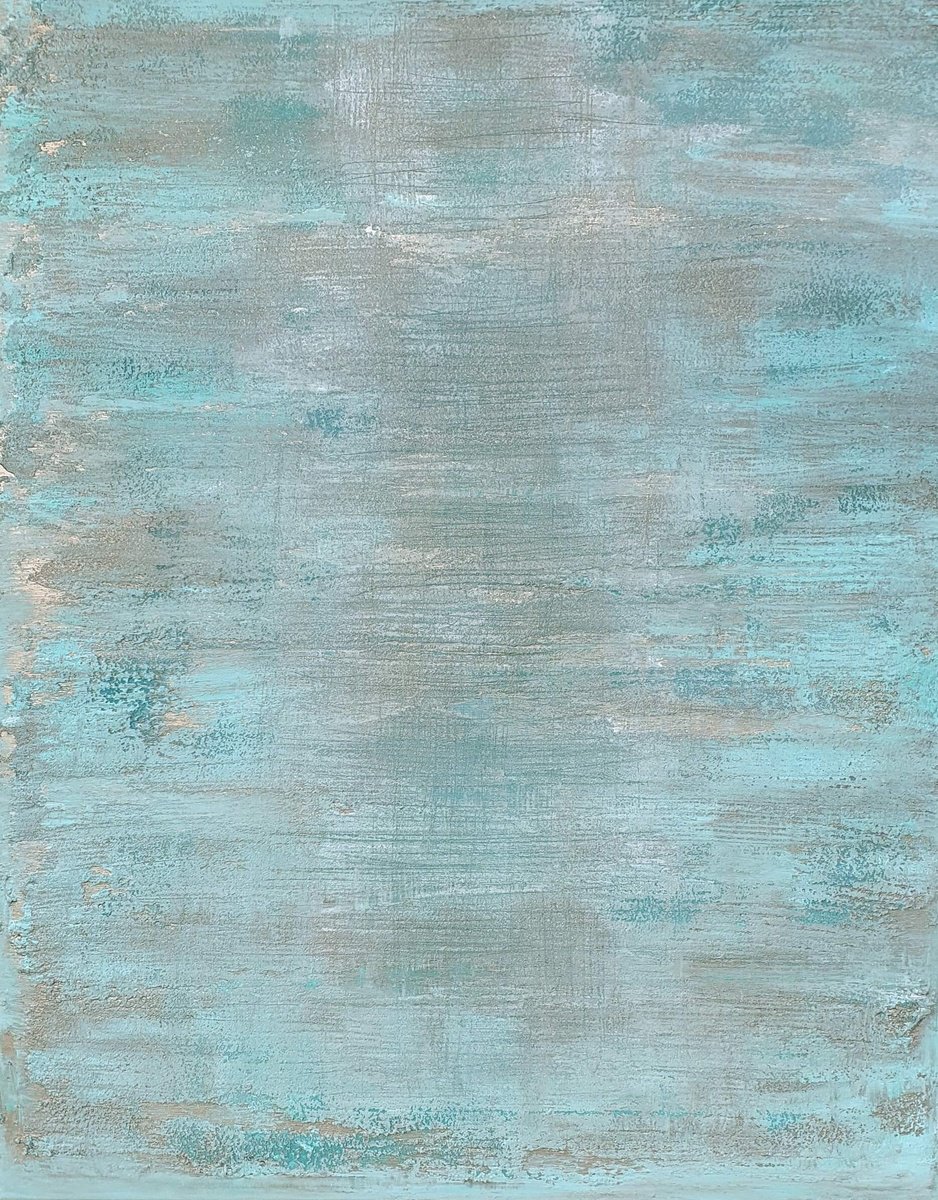 Abstract Acrylic Painting By Ivana Olbricht, 31 X 39, Clean Soul, Original Artwork