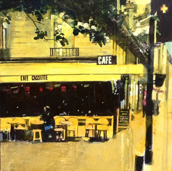 Cafe Cassette, Rue de Rennes, Paris, 2 Oct