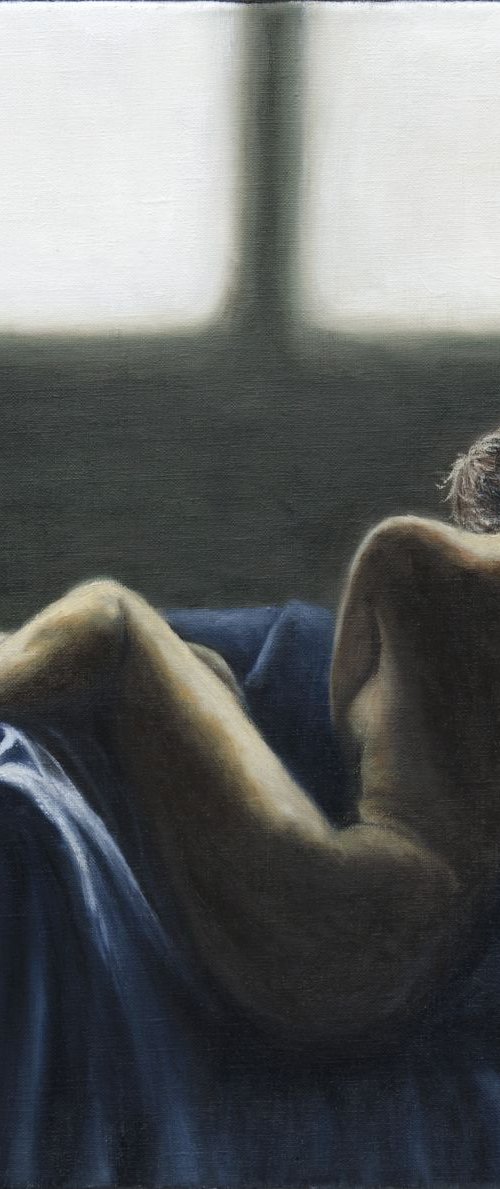 Nude, against the light by Andrew McNeile Jones
