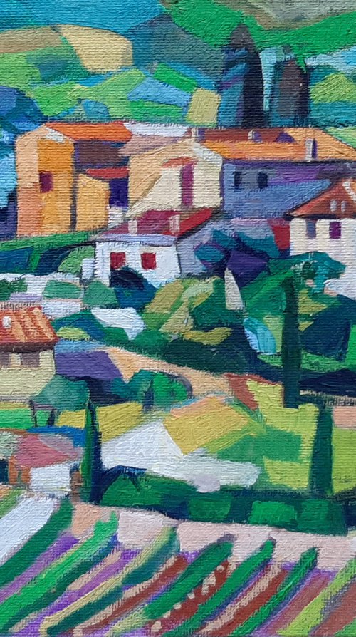 Landscape of Tuscany by Maja Đokić Mihajlović