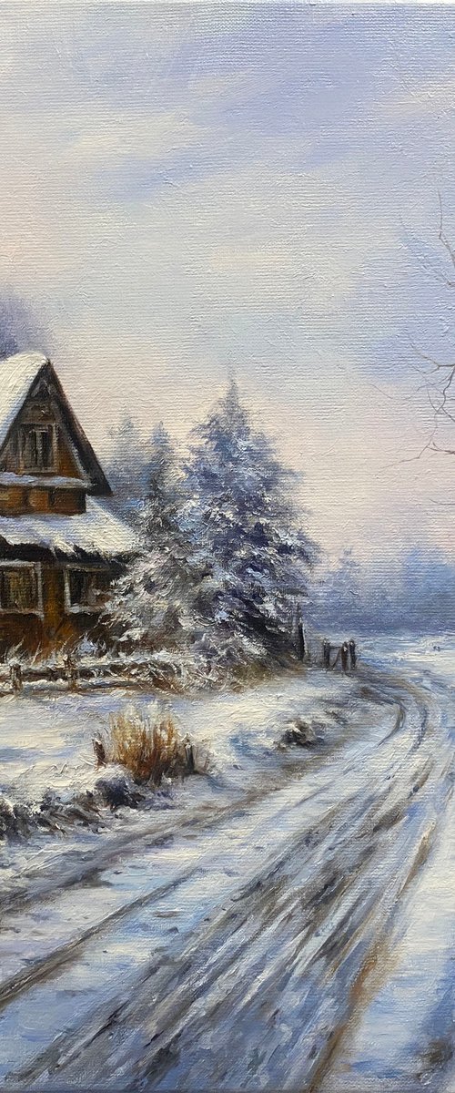 winter house by Farzaneh Maddahi