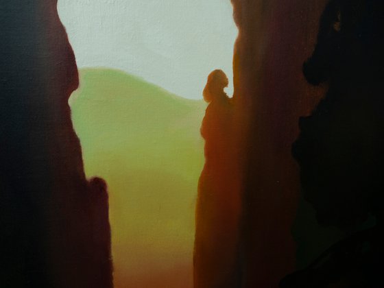 "At the northern night." Triptych