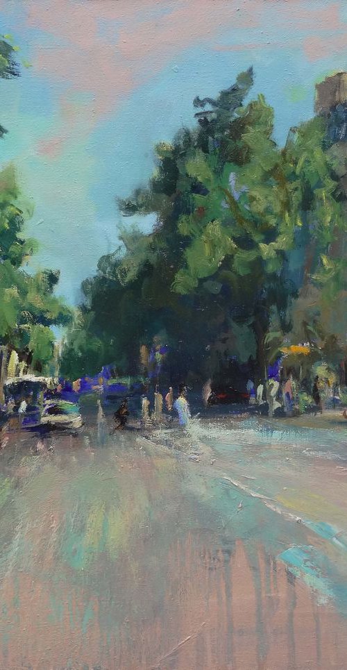 Boulevard Beaumarchais 2 by Manuel Leonardi