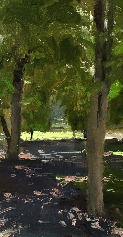 In the Shade of Trees by Mikhail Rak