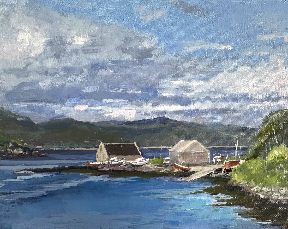 Loch Fyne view by Toni Swiffen