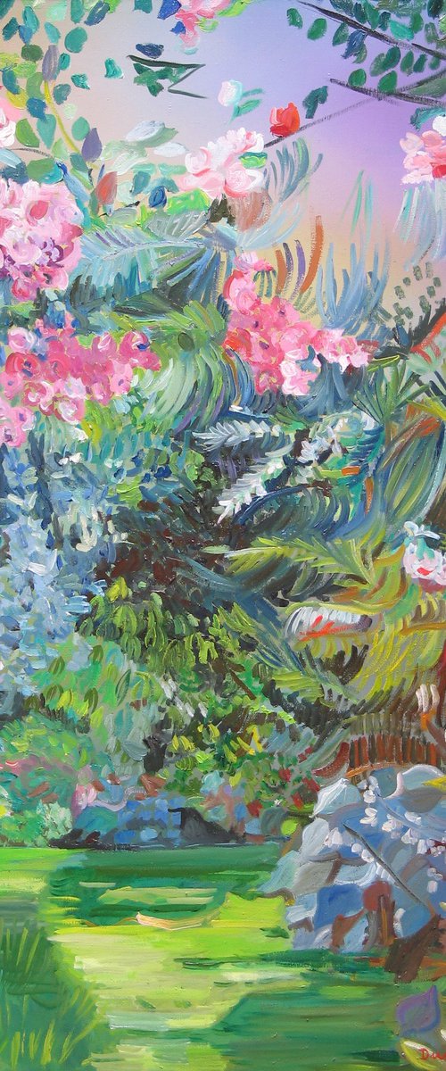 Blooming garden 9. by Dubayova Ruth