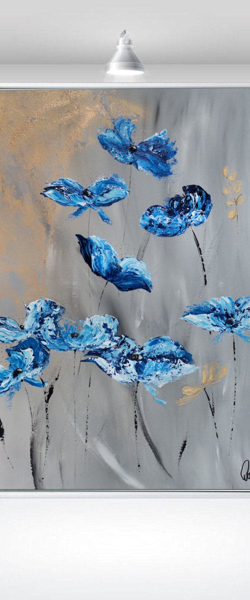 Frosted Blossoms by Edelgard Schroer