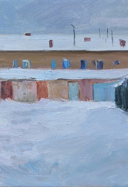 Townyard doors by Olga Samar