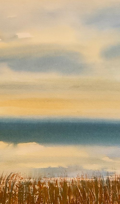 Sennen Cove light, Cornwall by Samantha Adams